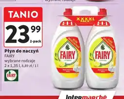 Intermarche Płyn do naczyń Fairy 2-pak oferta