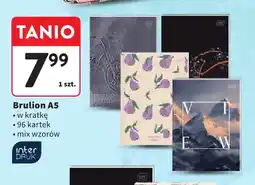 Intermarche Brulion A5 96 kartek w kratkę Interdruk oferta