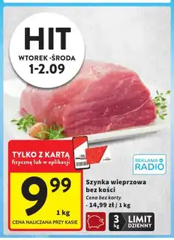 Intermarche Szynka wieprzowa bez kości oferta
