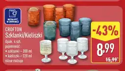 ALDI Szklanki Crofton 4-pak oferta