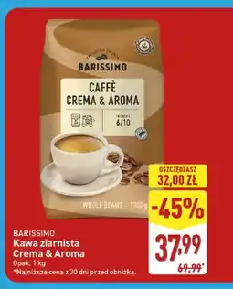 ALDI Kawa ziarnista Barissimo Crema & Aroma oferta