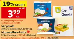 Auchan Ser gouda / Mozzarella w kulce oferta