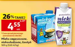 Auchan Mleko zagęszczone, niskosłodzone, Gostyń oferta