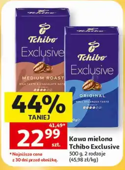 Auchan Kawa mielona Tchibo Exclusive oferta