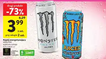Napój energetyzujący Monster