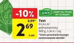 Intermarche Tost O LA LA! pełnoziarnisty oferta