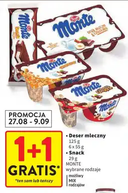 Intermarche Deser mleczny Monte oferta