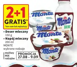 Intermarche Deser mleczny Napój mleczny oferta