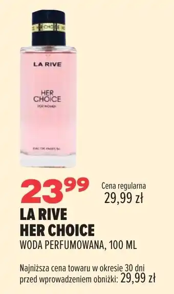 LA RIVE HER CHOICE