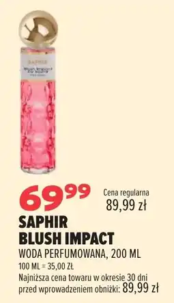 Drogerie Natura Saphir Blush Impact Woda Perfumowana oferta