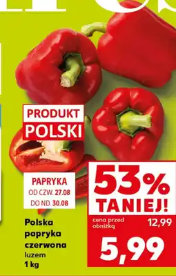 Kaufland Papryka Polski oferta