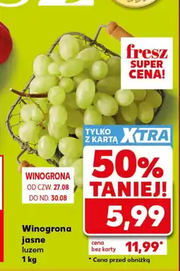 Kaufland Winogrona oferta