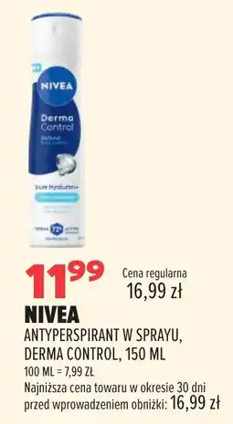 Drogerie Natura NIVEA Antyperspirant w sprayu, Derma Control oferta
