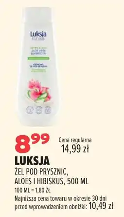 Drogerie Natura Luksja Żel pod prysznic, Aloe i Hibiskus oferta