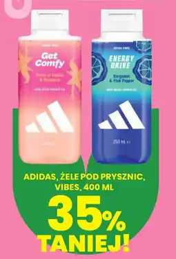 Drogerie Natura ADIDAS, ŻELE POD PRYSZNIC, VIBES oferta