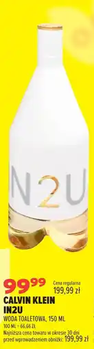 Drogerie Natura Woda toaletowa Calvin Klein In2U oferta