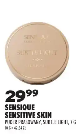 Drogerie Natura Sensique Sensitive Skin Puder Prasowany, Subtle Light oferta