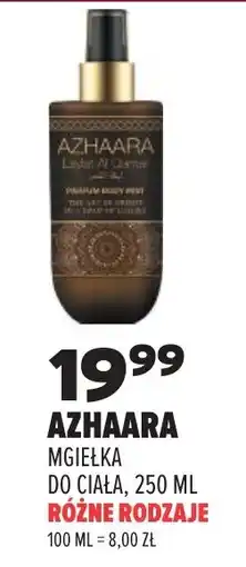 Drogerie Natura Azhaara Mgiełka do ciała oferta