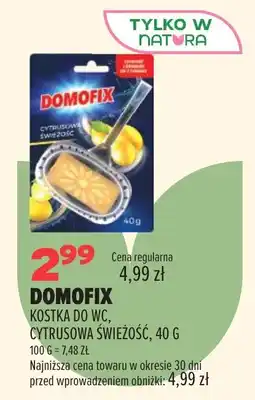 Drogerie Natura DOMOFIX KOSTKA DO WC, CYTRUSOWA ŚWIEŻOŚĆ oferta