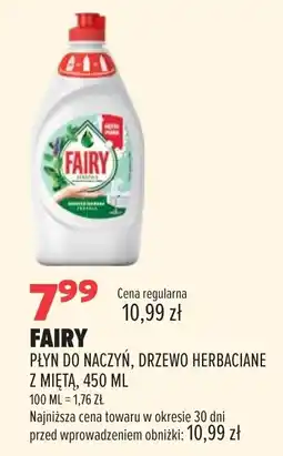 Drogerie Natura Fairy Płyn do naczyń, drzewo herbaciane z miętą oferta