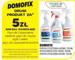 Drogerie Natura DOMOFIX Płyn do czyszczenia łazienki, Płyn do mycia szyb i okien, Płyn do czyszczenia kuchni oferta