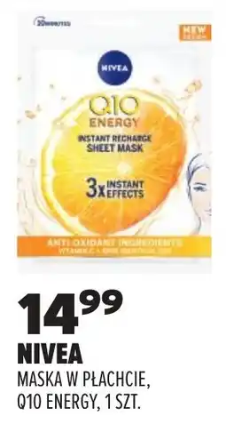 Drogerie Natura NIVEA MASKA W PŁACHCIE, Q10 ENERGY oferta