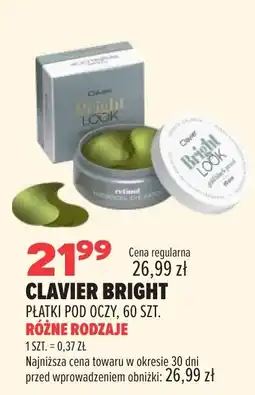 Drogerie Natura Clavier Bright Płatki pod oczy oferta