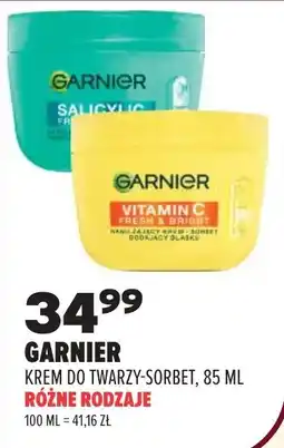 Drogerie Natura GARNIER KREM DO TWARZY-SORBET oferta