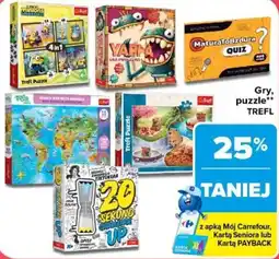 Carrefour Gry, puzzle** TREFL oferta