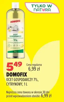 Drogerie Natura DOMOFIX OCET GOSPODARCZY 7%, CYTRYNOWY oferta