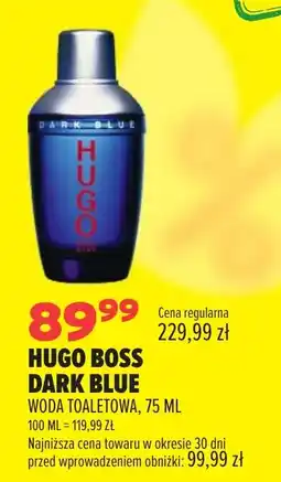 Drogerie Natura Hugo boss dark blue woda toaletowa oferta