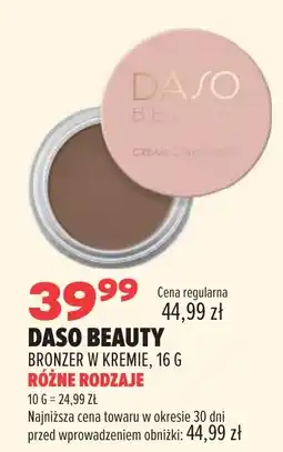 Drogerie Natura DASO BEAUTY Bronzer w kremie oferta