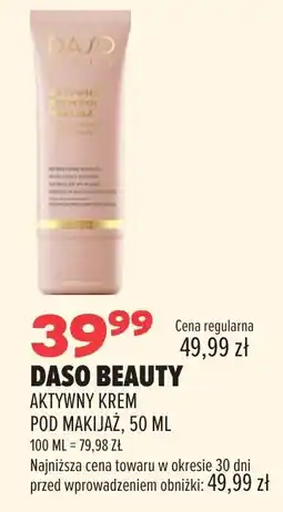 Drogerie Natura DASO BEAUTY AKTYWNY KREM POD MAKIJAŻ oferta