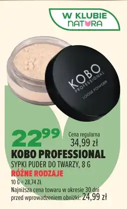 Drogerie Natura Kobo Professional Sypki Puder do Twarzy oferta