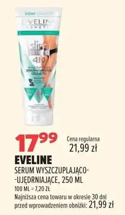 Drogerie Natura EVELINE SERUM WYSZCZUPLAJĄCO-UJĘDRNIAJĄCE oferta