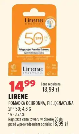 Drogerie Natura Lirene pomadka ochronna, pielęgnacyjna spf 50 oferta