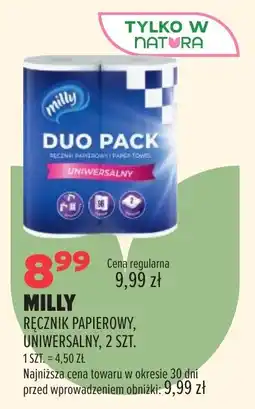 Drogerie Natura MILLY RĘCZNIK PAPIEROWY UNIWERSALNY oferta