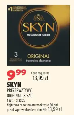 Drogerie Natura SKYN PREZERWATYWY, ORIGINAL oferta