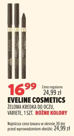 Drogerie Natura EVELINE COSMETICS ŻELOWA KREDKA DO OCZU, VARIETE oferta