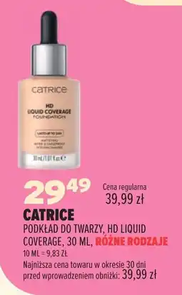 Drogerie Natura Catrice Podkład do twarzy, HD Liquid Coverage oferta