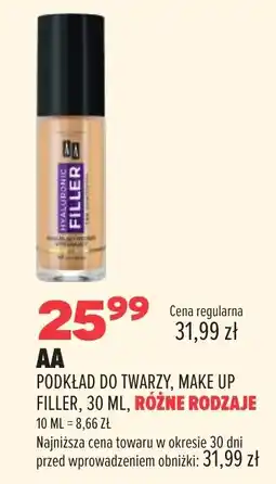 Drogerie Natura AA Podkład do twarzy, Make Up Filler oferta