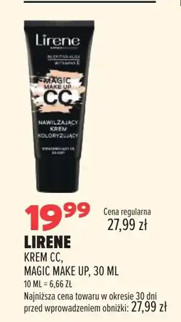 Drogerie Natura Lirene Krem CC, Magic Make Up oferta
