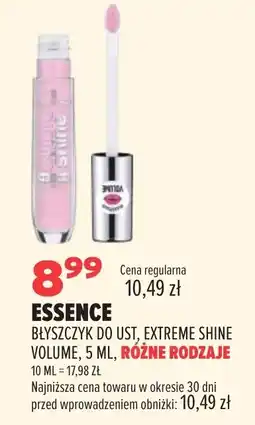 Drogerie Natura Essence Błyszczyk do ust, Extreme Shine Volume oferta
