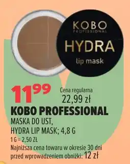 Drogerie Natura Kobo Professional Maska do ust, Hydra Lip Mask oferta