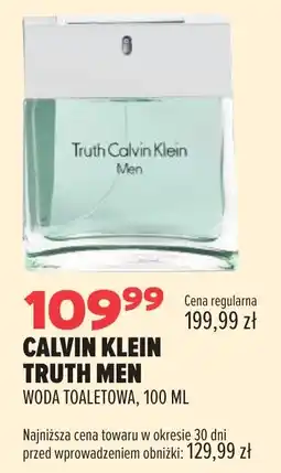 Drogerie Natura Calvin Klein Truth Men oferta