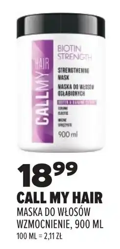 Drogerie Natura Call My Hair Maska do włosów wzmocnienie oferta