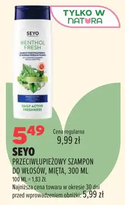 Drogerie Natura SEYO PRZECIWŁUPIEŻOWY SZAMPON DO WŁOSÓW, MIĘTA oferta