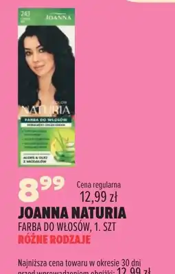 Drogerie Natura JOANNA NATURIA FARBA DO WŁOSÓW oferta