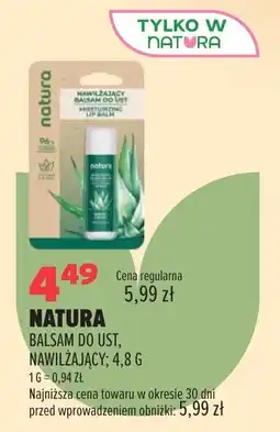 Drogerie Natura Natura Balsam do ust, nawilżający oferta