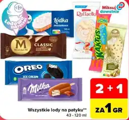Carrefour Lody na patyku oferta